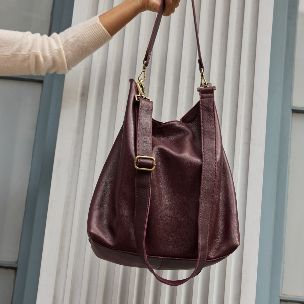 Bree Milled Leather Shoulder Bag - Image 22