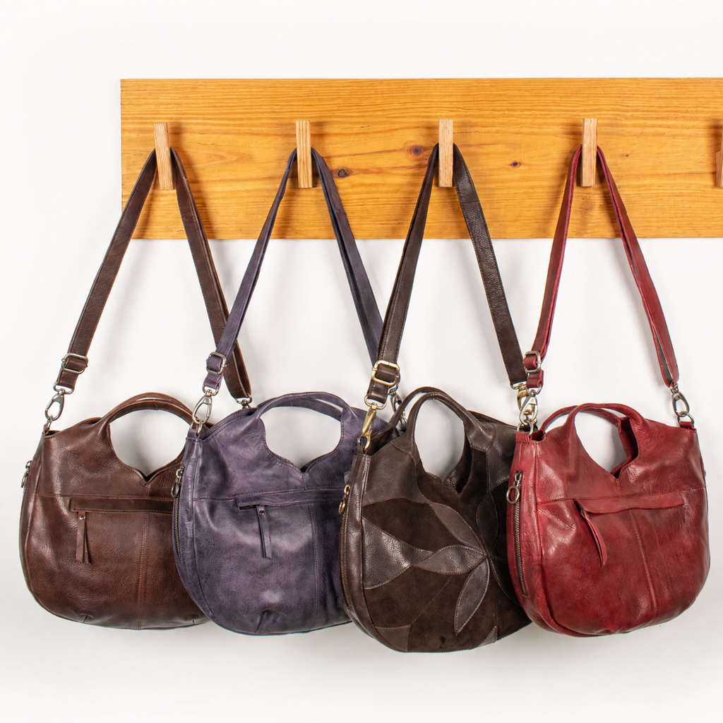 Darby Suede Leather Crossbody Bag - Image 11
