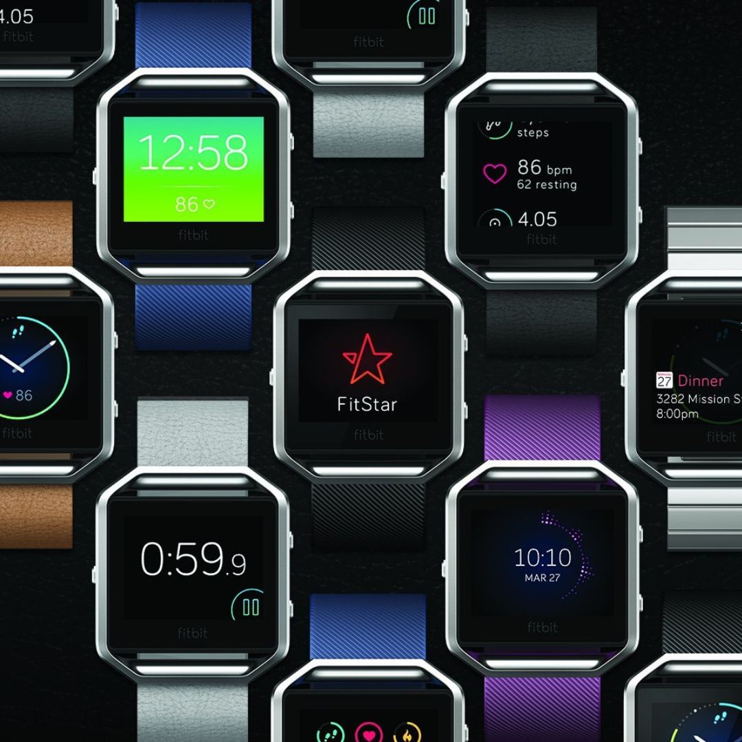 Fitbit Blaze Smart Fitness Watch – Small Blue Band – FB502SBUS - Image 5