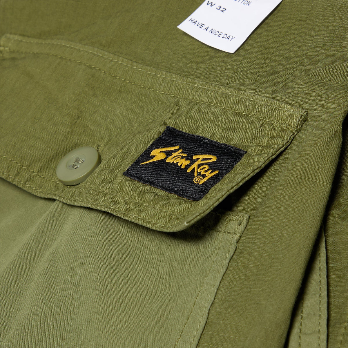 Stan Ray K Short (Olive/Poplin Mix) - Image 4