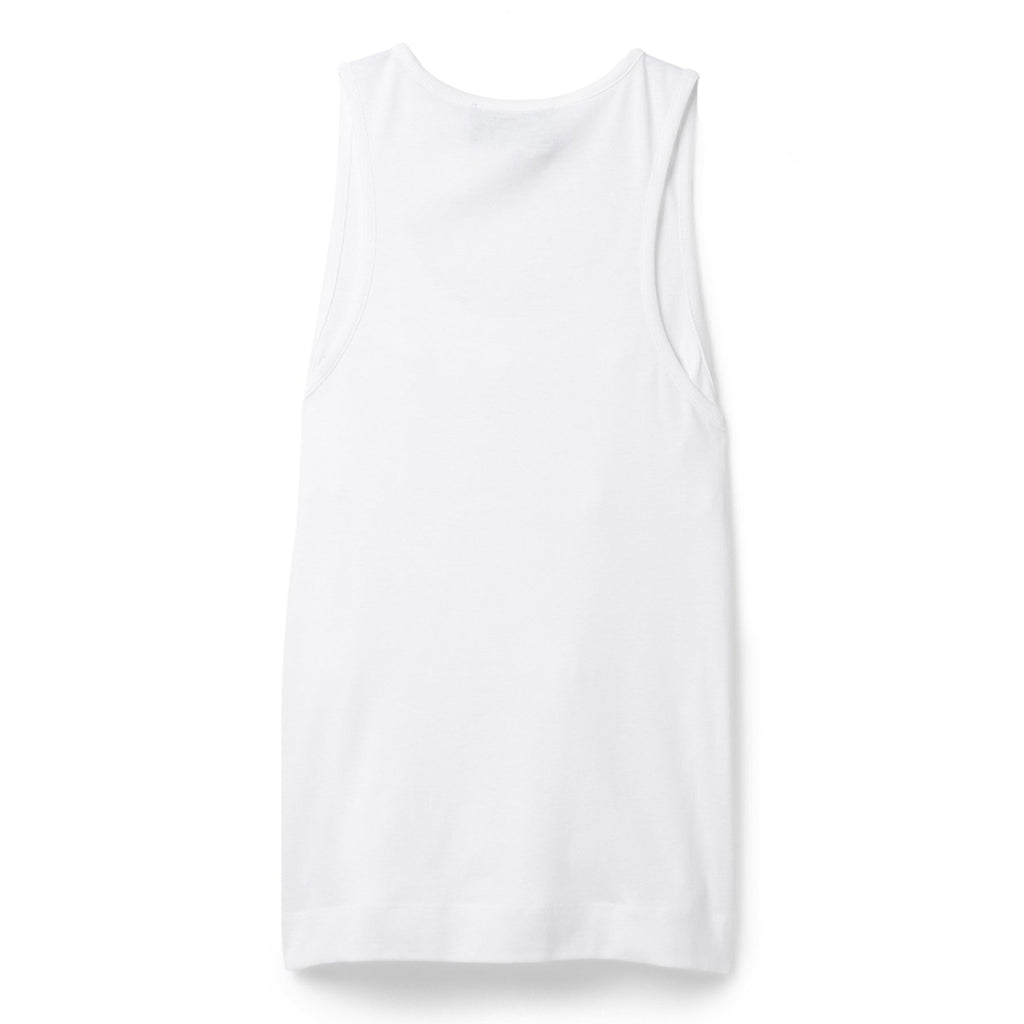 Simone Rocha Fitted Ruffle Frill Tank Top (White) - Image 2
