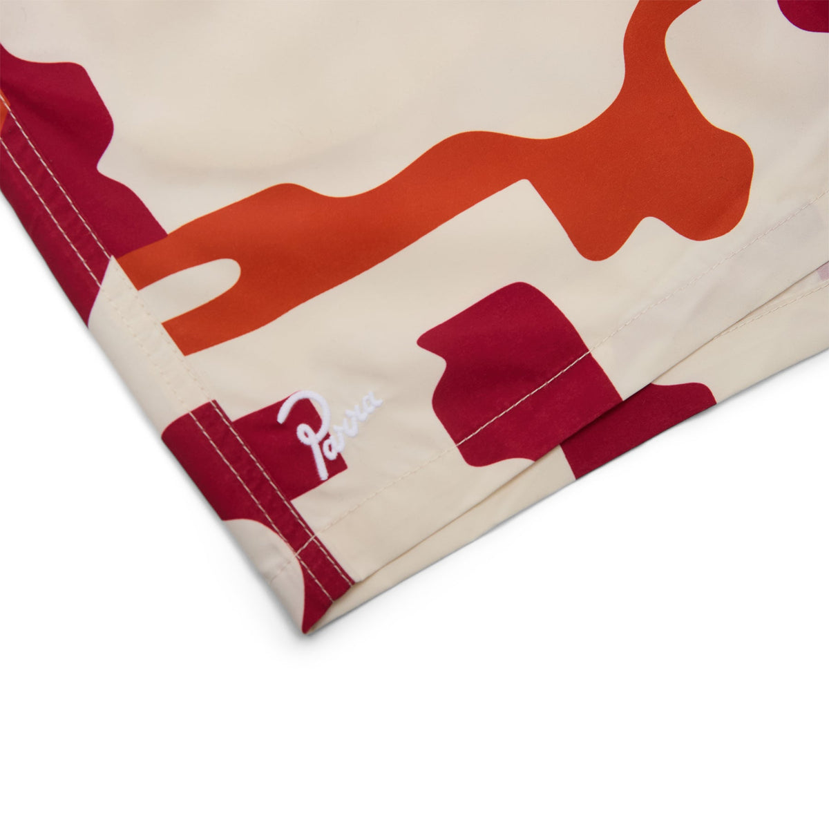 By Parra Abstract Mountain Swim Shorts (Red) - Image 4