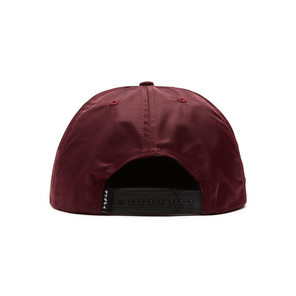 By Parra Distorted 90S Memory 6 Panel Hat (Dark Red) - Image 3