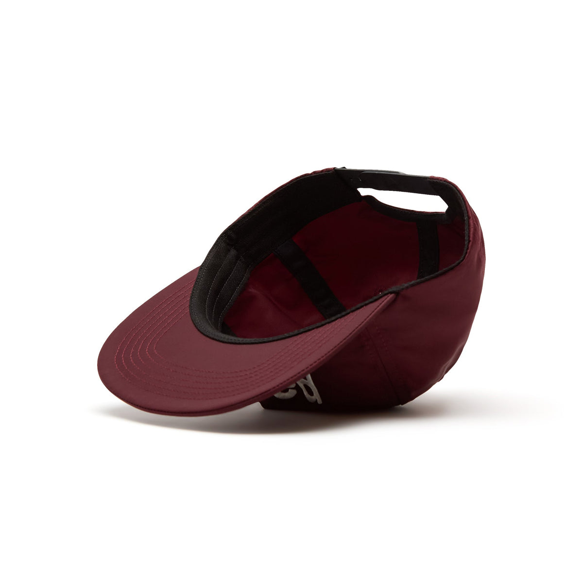By Parra Distorted 90S Memory 6 Panel Hat (Dark Red) - Image 5