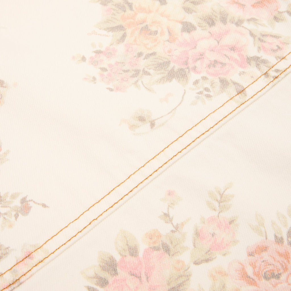 GANNI Floral Printed Stary Jeans (Egret) - Image 5