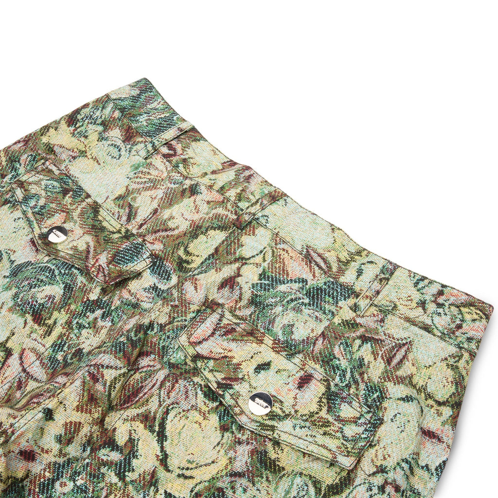 GANNI Tapestry Twill Pants (Jadeite) - Image 5