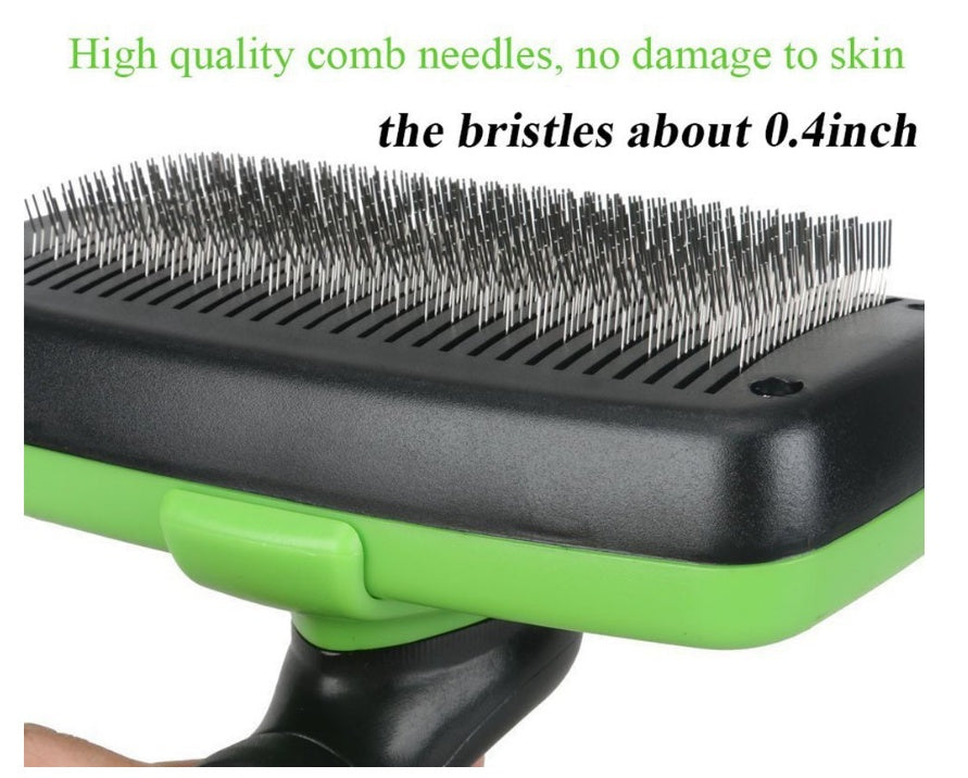 Pet Self-Cleaning Slicker Brush - Image 8