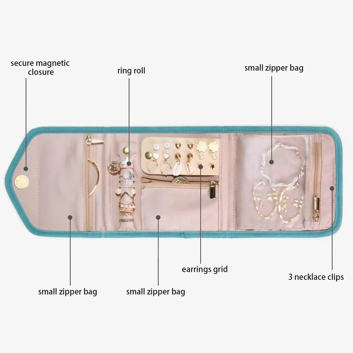 Peri Folding Jewelry Organizer - Image 45
