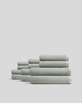 6+6 Organic Plush Bath Bundle - Sage