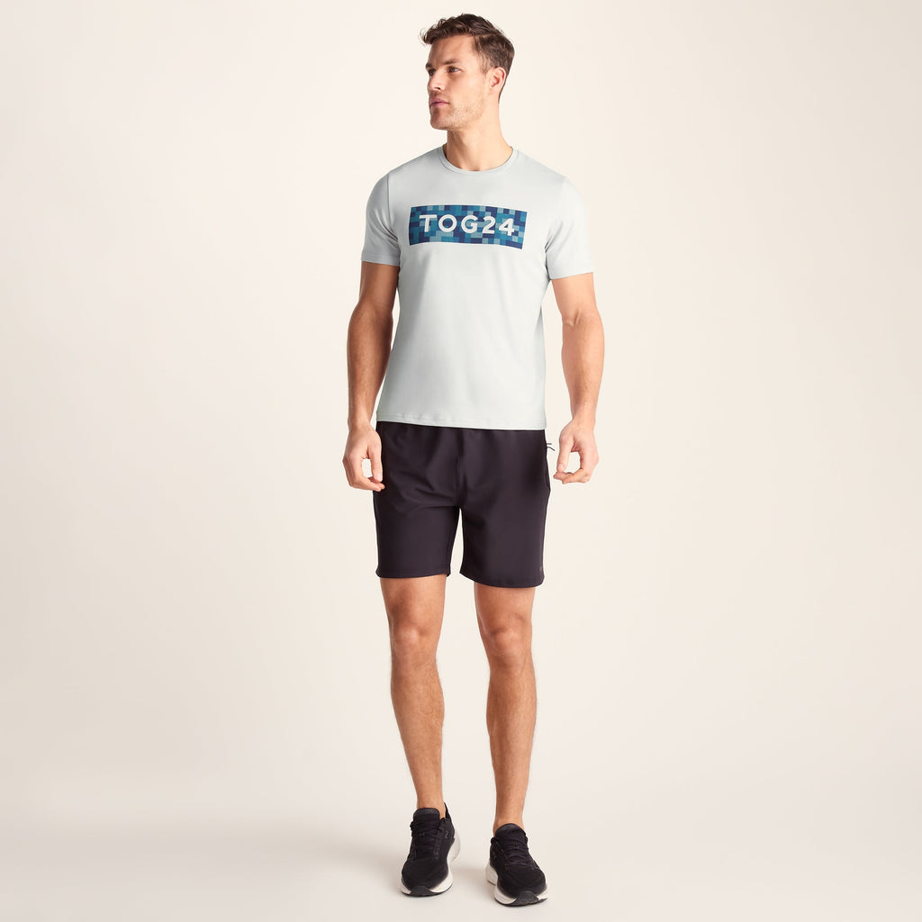 Abel Mens Breathable Performance T-Shirt - Raincloud - Image 2