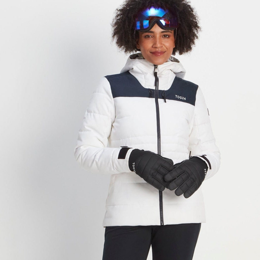 Adventure Waterproof Insulated Ski Gloves - Black - Image 2