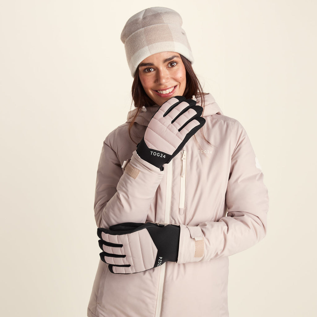 Adventure Waterproof Insulated Ski Gloves - Simply Taupe