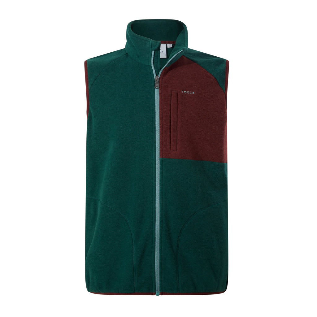 Ainsworth Mens Microfleece Gilet - Midnight Green - Image 7
