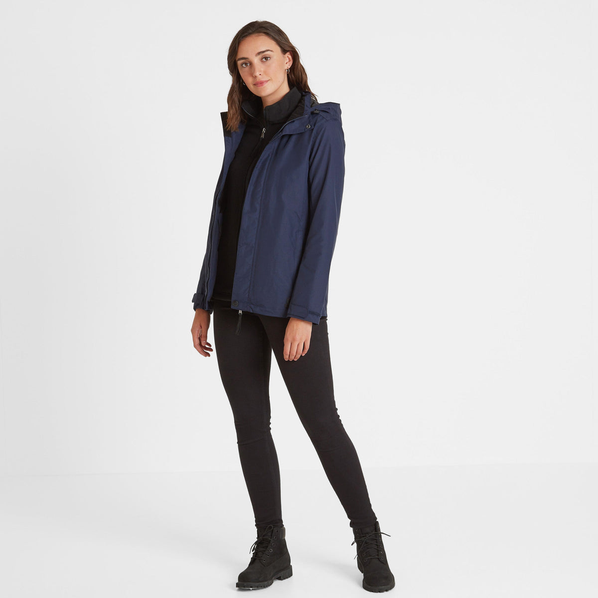 Airton Womens Waterproof Jacket - Navy - Image 4