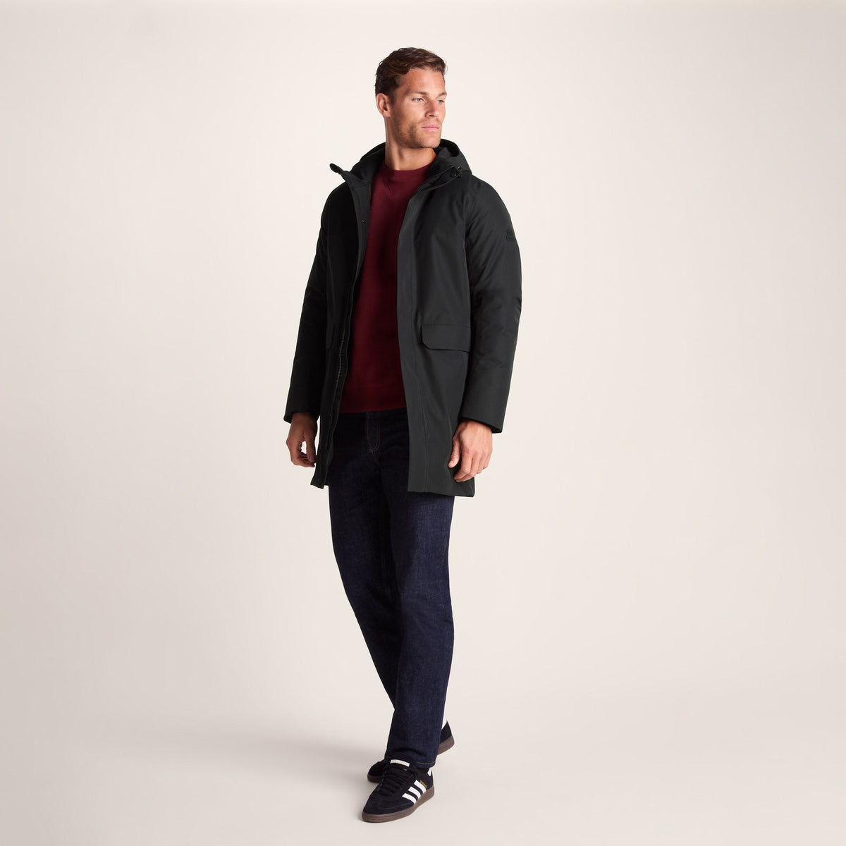 Aksel Mens Waterproof Insulated Parka - Black - Image 6