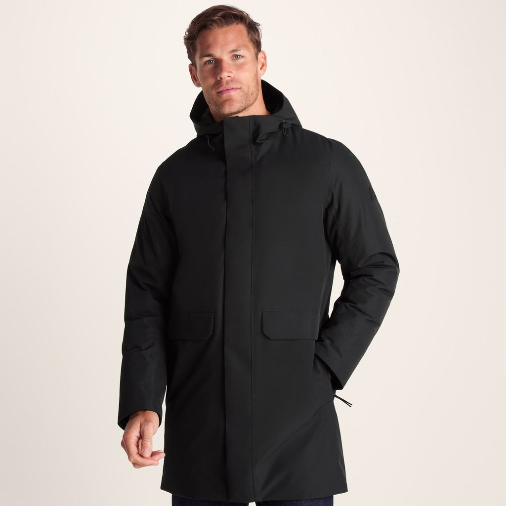 Aksel Mens Waterproof Insulated Parka - Black - Image 2
