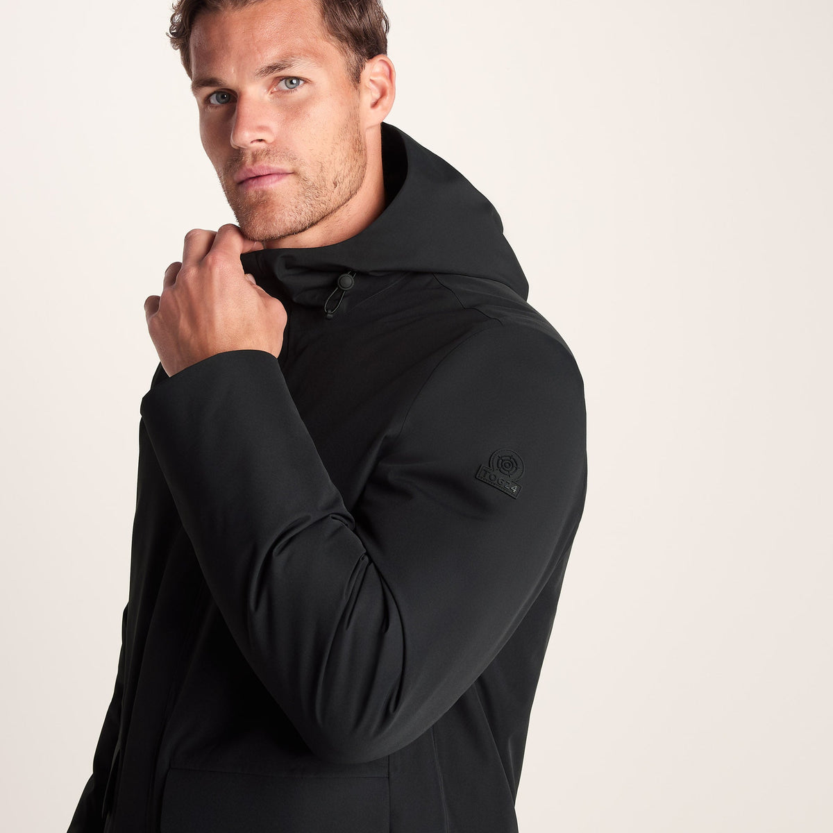 Aksel Mens Waterproof Insulated Parka - Black - Image 3
