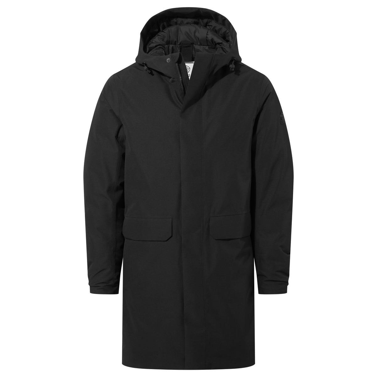 Aksel Mens Waterproof Insulated Parka - Black - Image 14