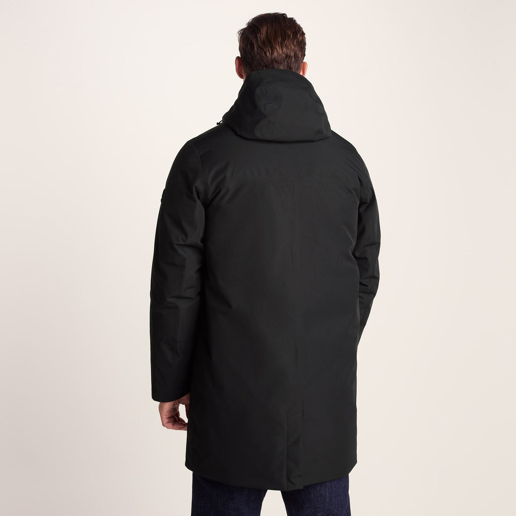 Aksel Mens Waterproof Insulated Parka - Black - Image 12