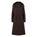 Alva Womens Waterproof Trench Coat - Chocolate Brown - Image 13