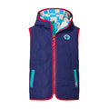 Ancon Shaun the Sheep Kids Insulated Quilted Gilet Microfleece Lining - Night Blue - Image 9