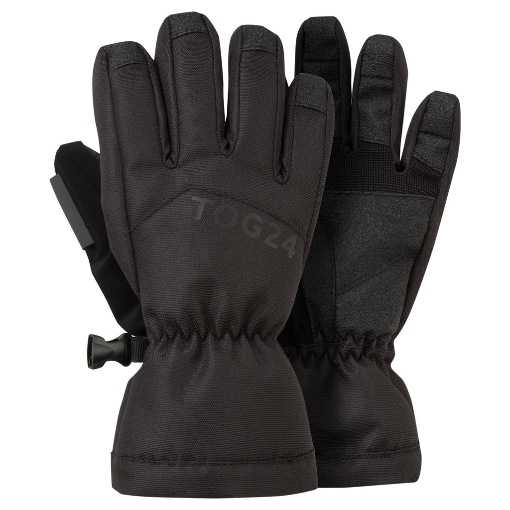 Anderton Kids Ski Gloves - Black - Image 2