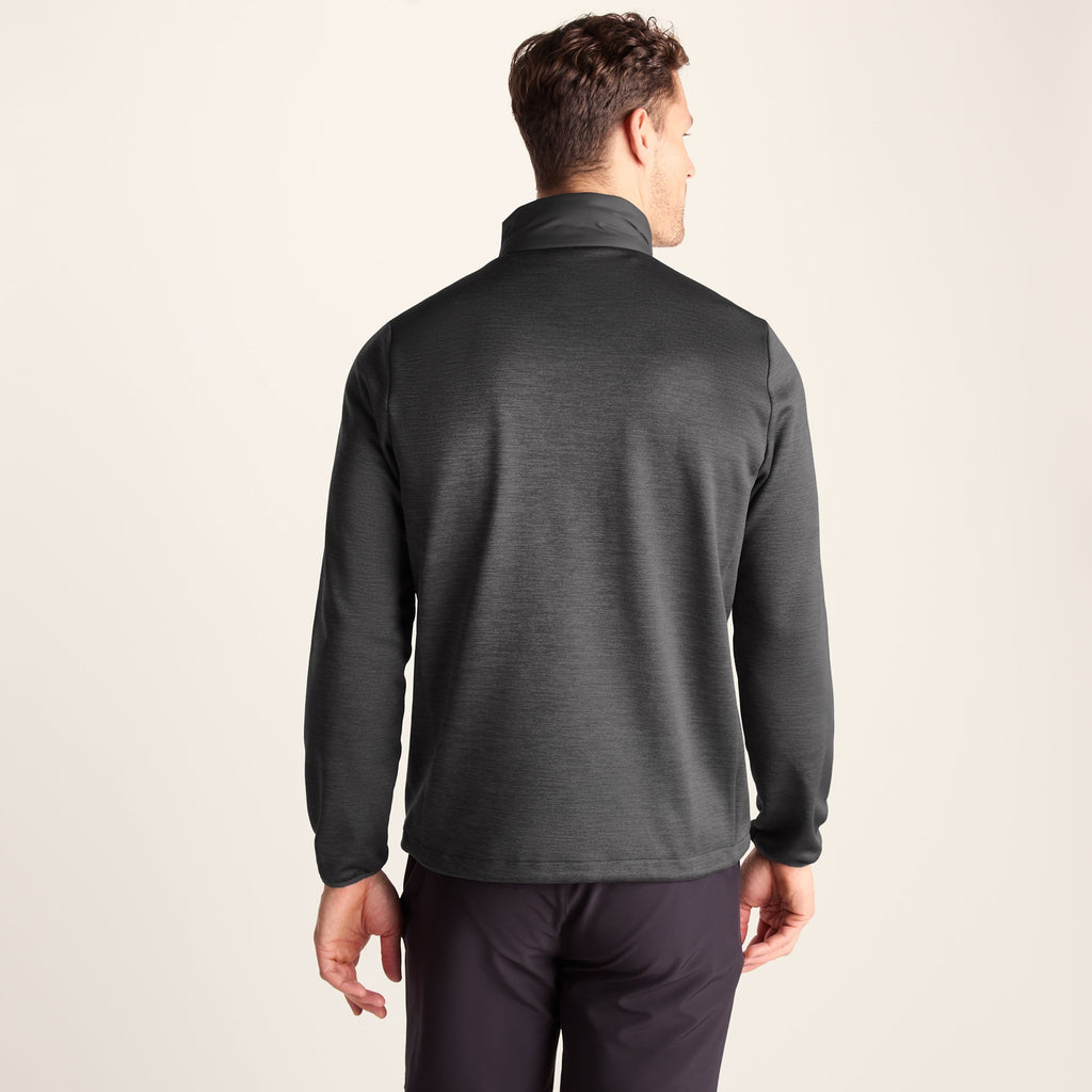 Anick Mens Lightweight Insulated Hybrid Jacket - Deep Slate - Image 4