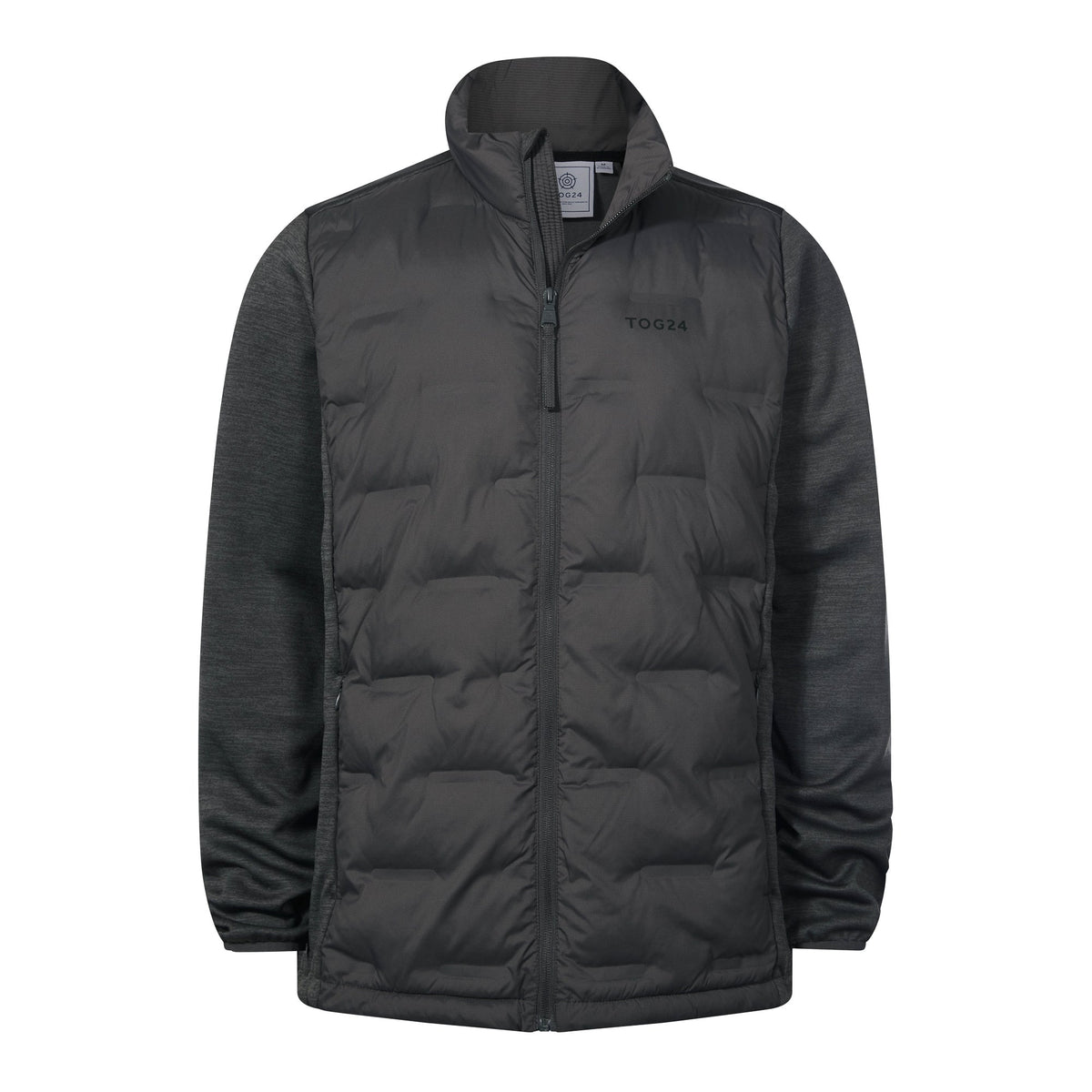 Anick Mens Lightweight Insulated Hybrid Jacket - Deep Slate - Image 9