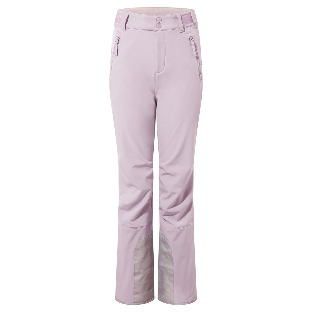 Annecy Womens Softshell Salopettes - Lavender Grey - Image 12