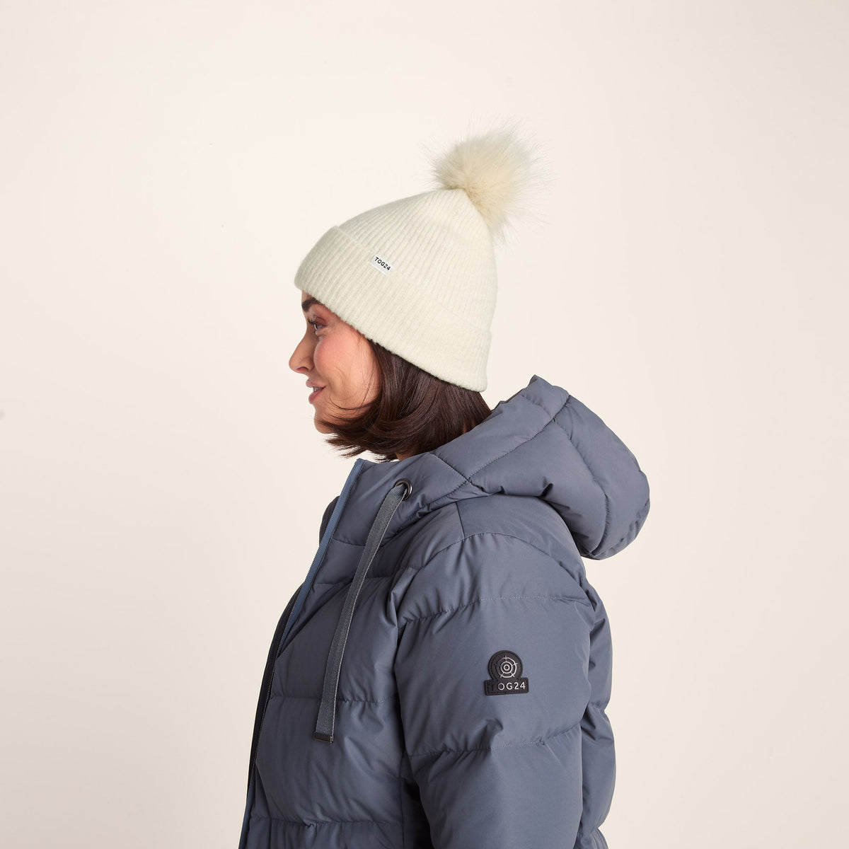 Anya Knit Hat - Vanilla - Image 2
