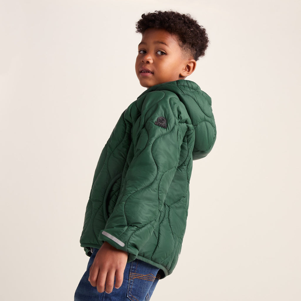 Arbor Kids Shower Resistant Padded Jacket - Dark Fern - Image 6