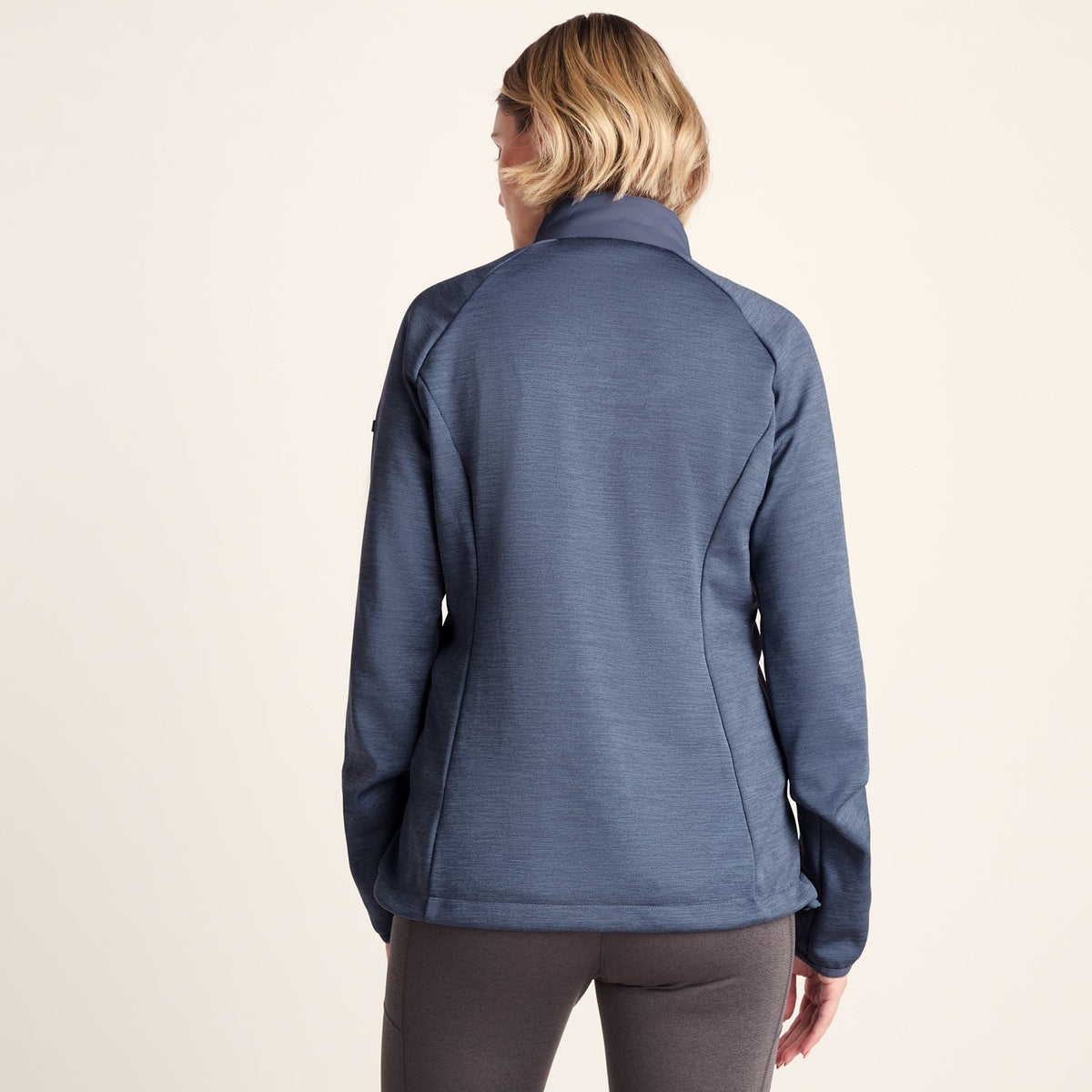 Arna Womens Lightweight Insulated Hybrid Jacket - Smokey Blue - Image 4