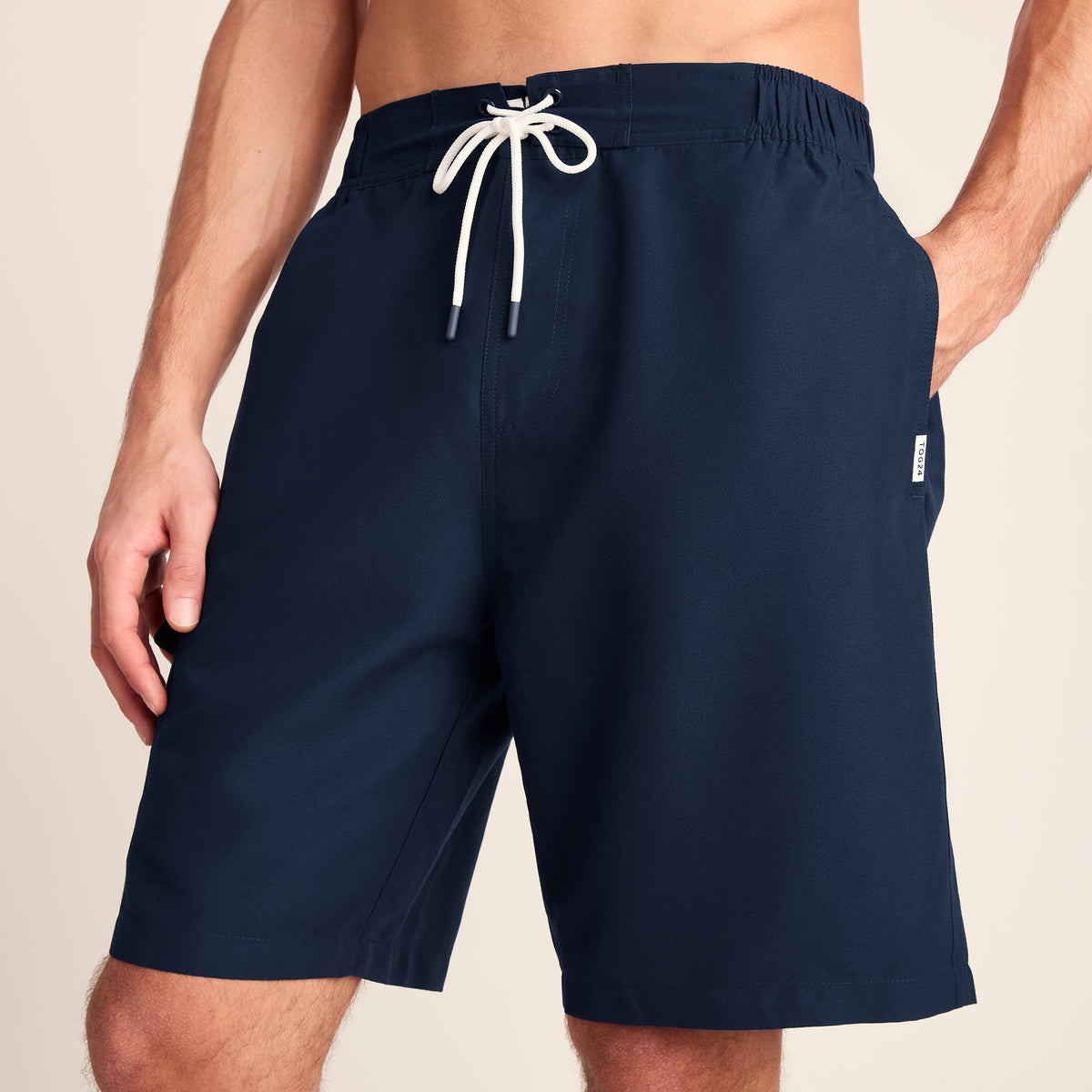 Aslan Mens Swimshorts - Dark Indigo - Image 3