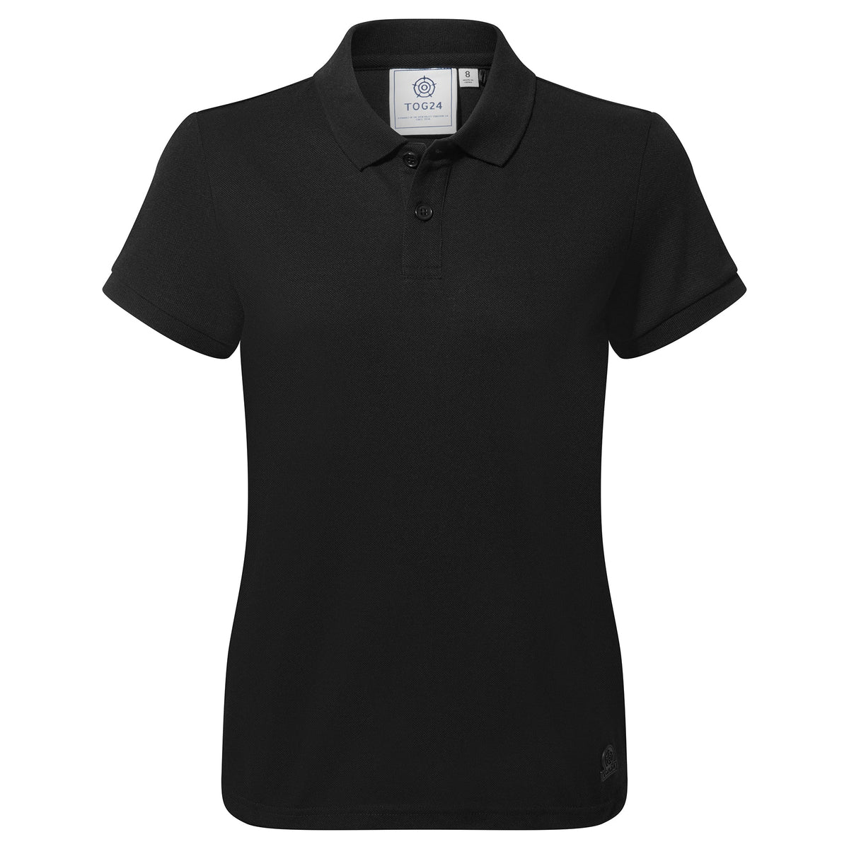 Aspley Womens Tech Polo - Black - Image 7