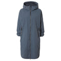 Banton Womens Oversized Shower Resistant Insulated Jacket - Washed Blue - Image 9