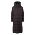 Bartlett Womens Longline Insulated Padded Coat - Chocolate Brown - Image 10
