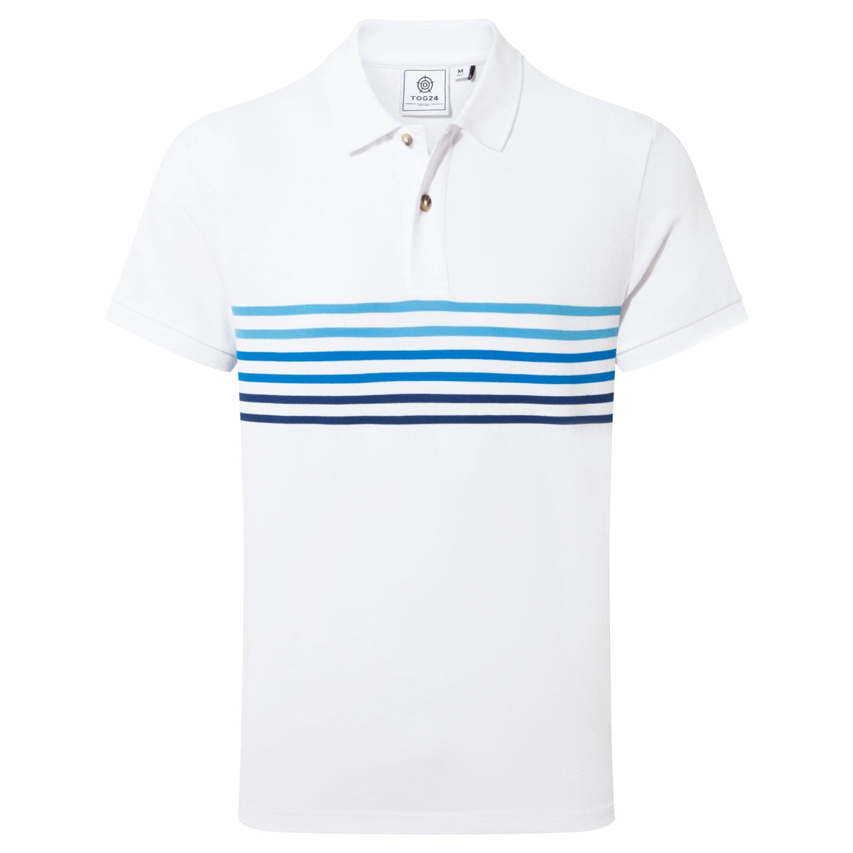 Bolton Mens Polo Shirt - Optic White - Image 5