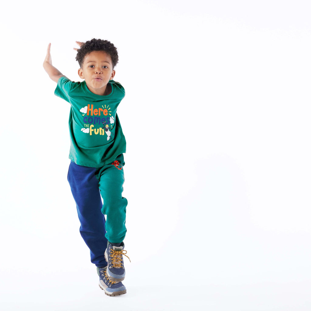Boreray Kids Shaun the Sheep T-Shirt - Jungle Green - Image 5