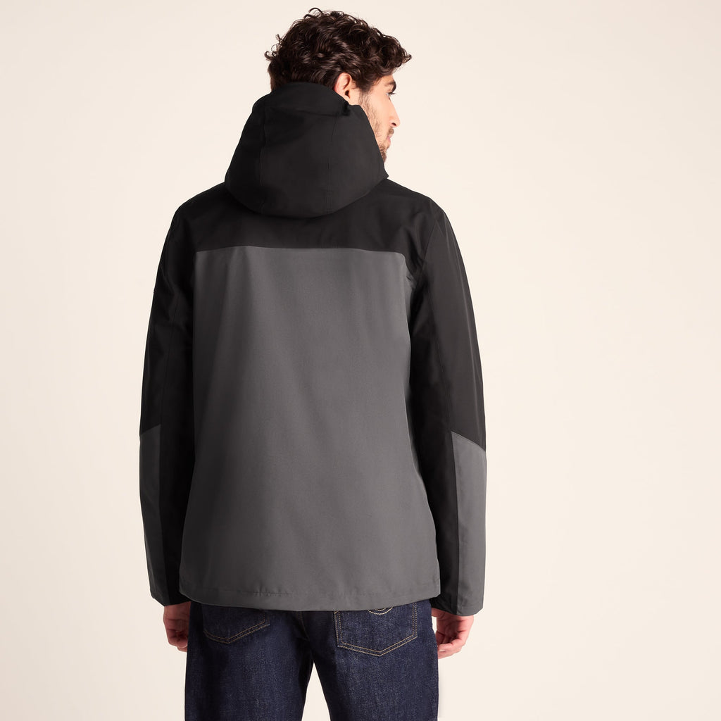Bowston Mens Performance Waterproof Jacket - Black - Image 7