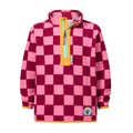 Brecknock Kids Shaun the Sheep Fleece Zip Neck - Candy Floss/Beetroot Red - Image 9