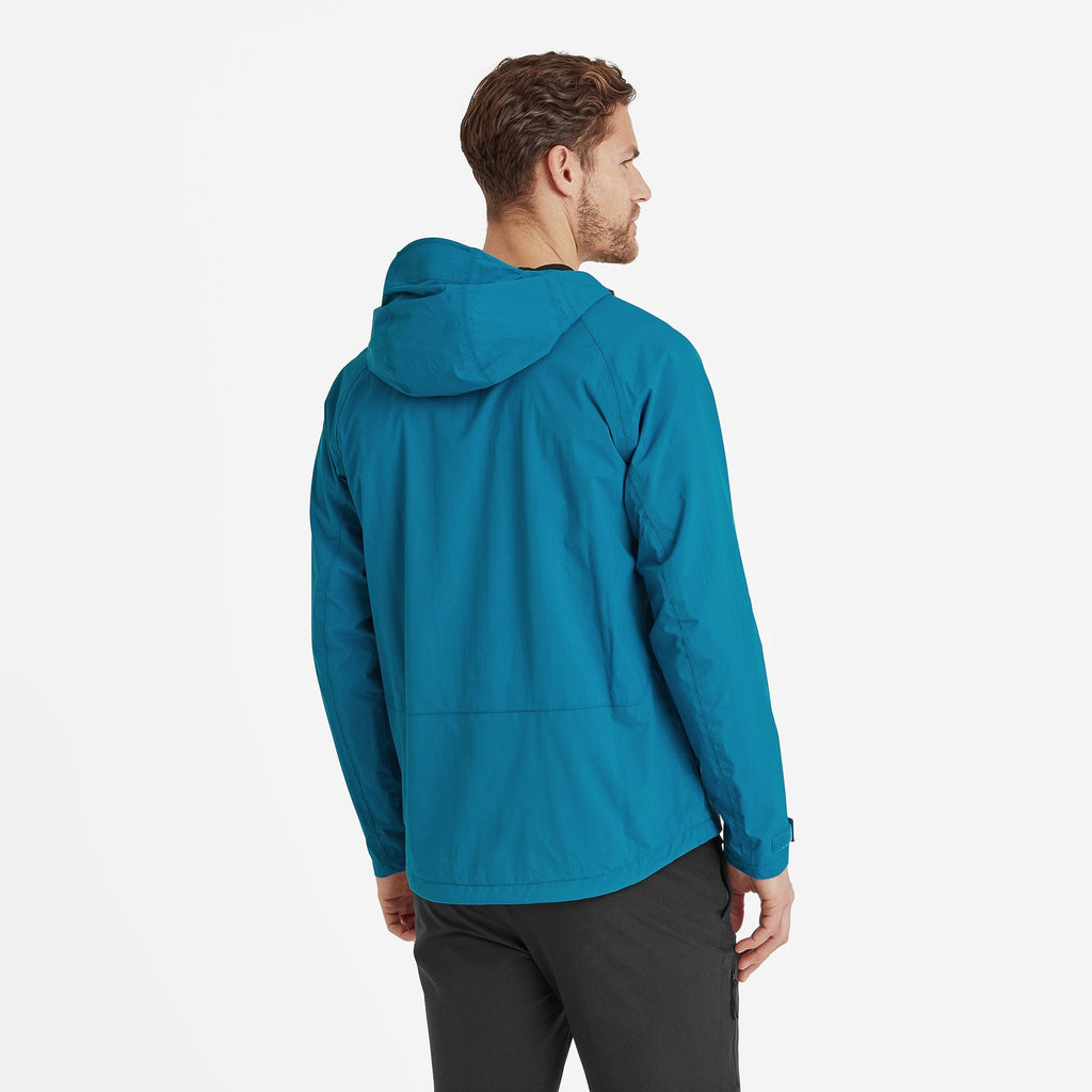Brigsteer Mens Waterproof Jacket - Peacock Blue - Image 5