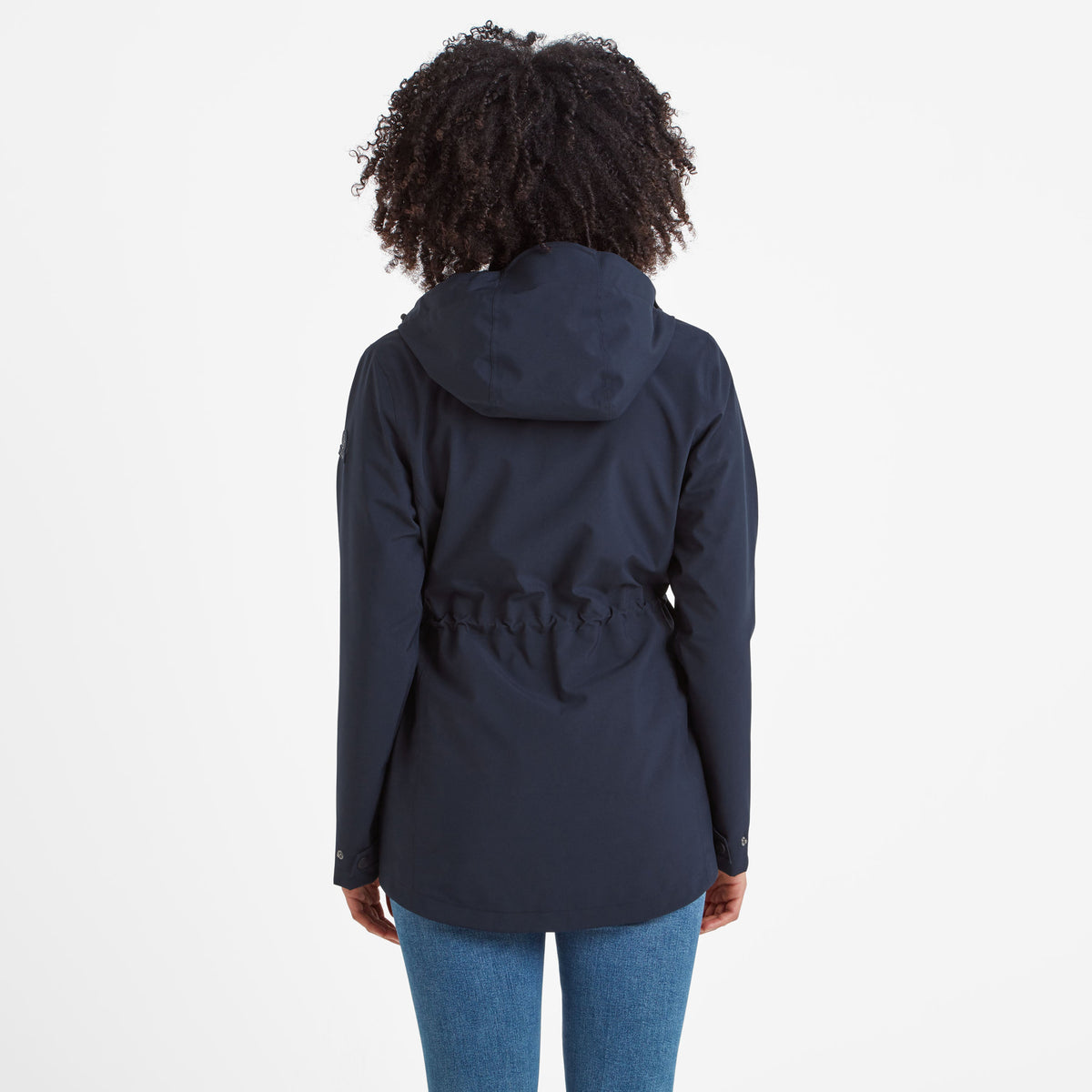 Burradon Womens Waterproof Jacket - Dark Indigo - Image 4