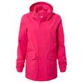 Burradon Womens Waterproof Jacket - Magenta Pink - Image 10