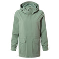 Burradon Womens Waterproof Jacket - Light Forest - Image 11