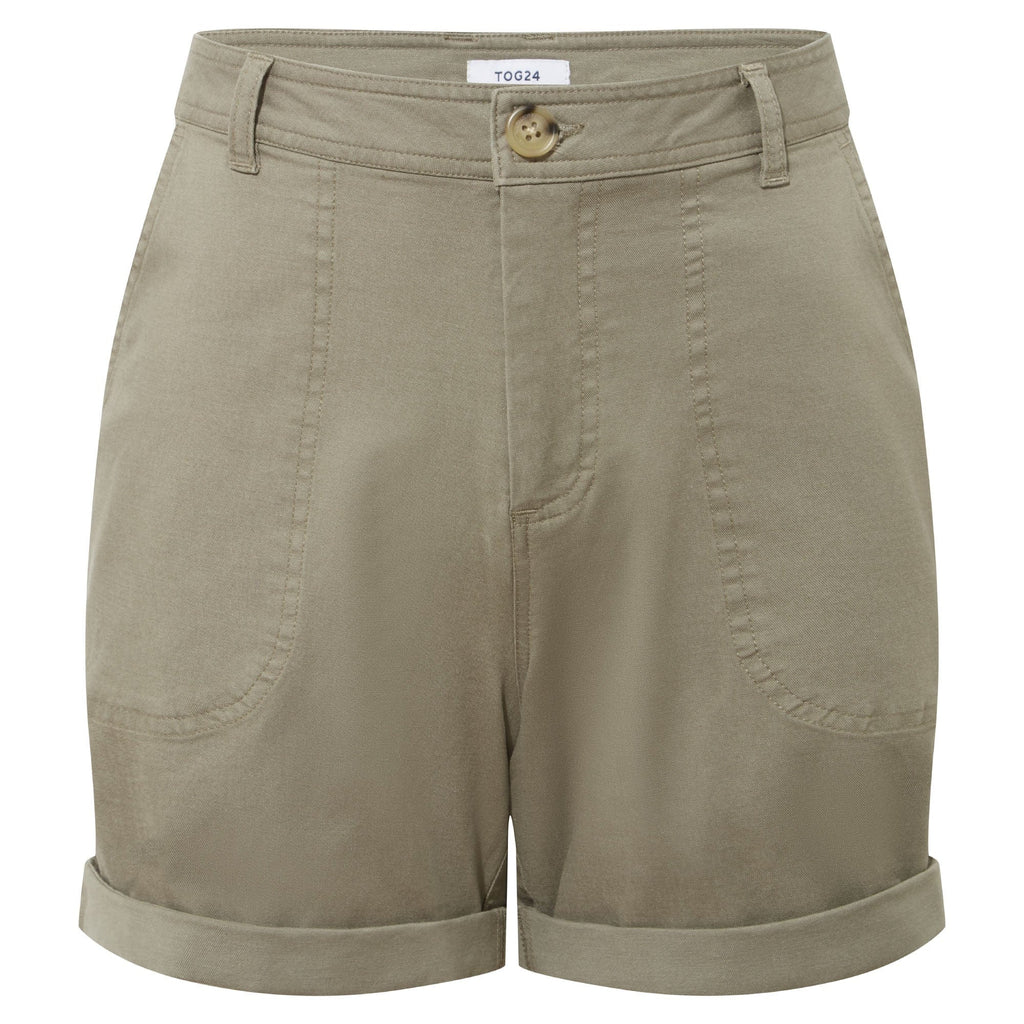 Canvey Womens Chino Shorts - Sage Green - Image 6