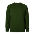 Chesney Mens Crew Neck Knit Jumper - Leaf Green - Image 6
