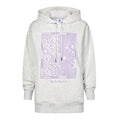 Ciara Womens Supersoft Relaxed Fit Hoody - Ice Grey Marl - Image 6