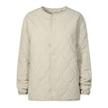 Cleadon Womens Relaxed Fit Shower Resistant Lightweight Insulated Jacket - Cool Beige - Image 9