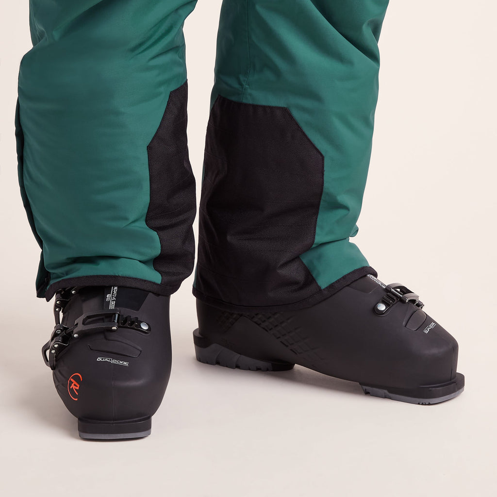 Clusaz Mens Waterproof Insulated Salopettes - Dark Turquoise - Image 9
