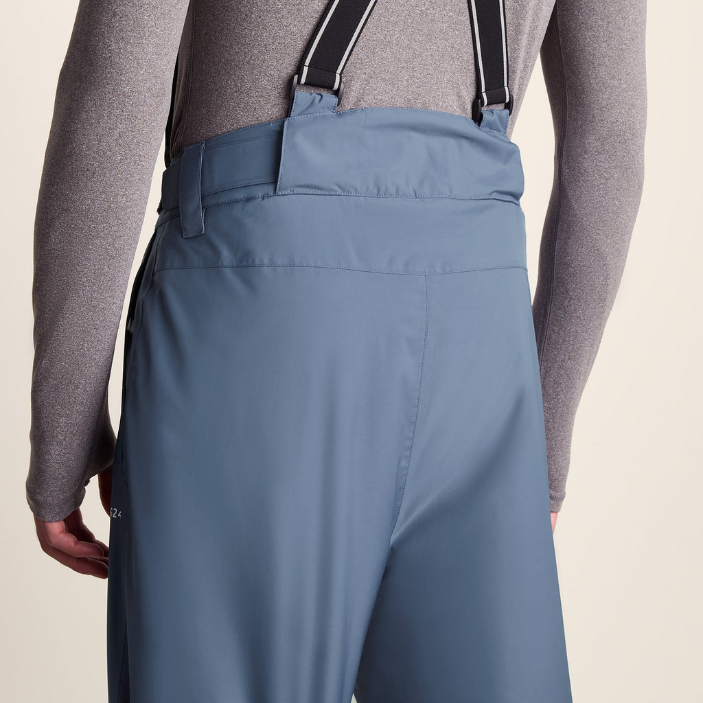 Clusaz Mens Waterproof Insulated Salopettes - Smokey Blue - Image 7